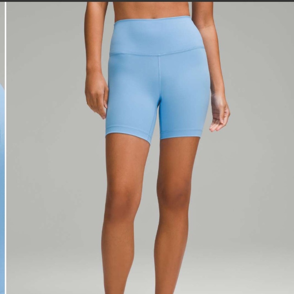 LULULEMON Wunder Train High-Rise Short 6" Aero Blue Size‎ 4